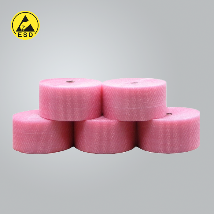5 x 300mm Anti Static Pink Bubble Wrap 5 x 300mm Anti Static Pink Bubble Wrap
